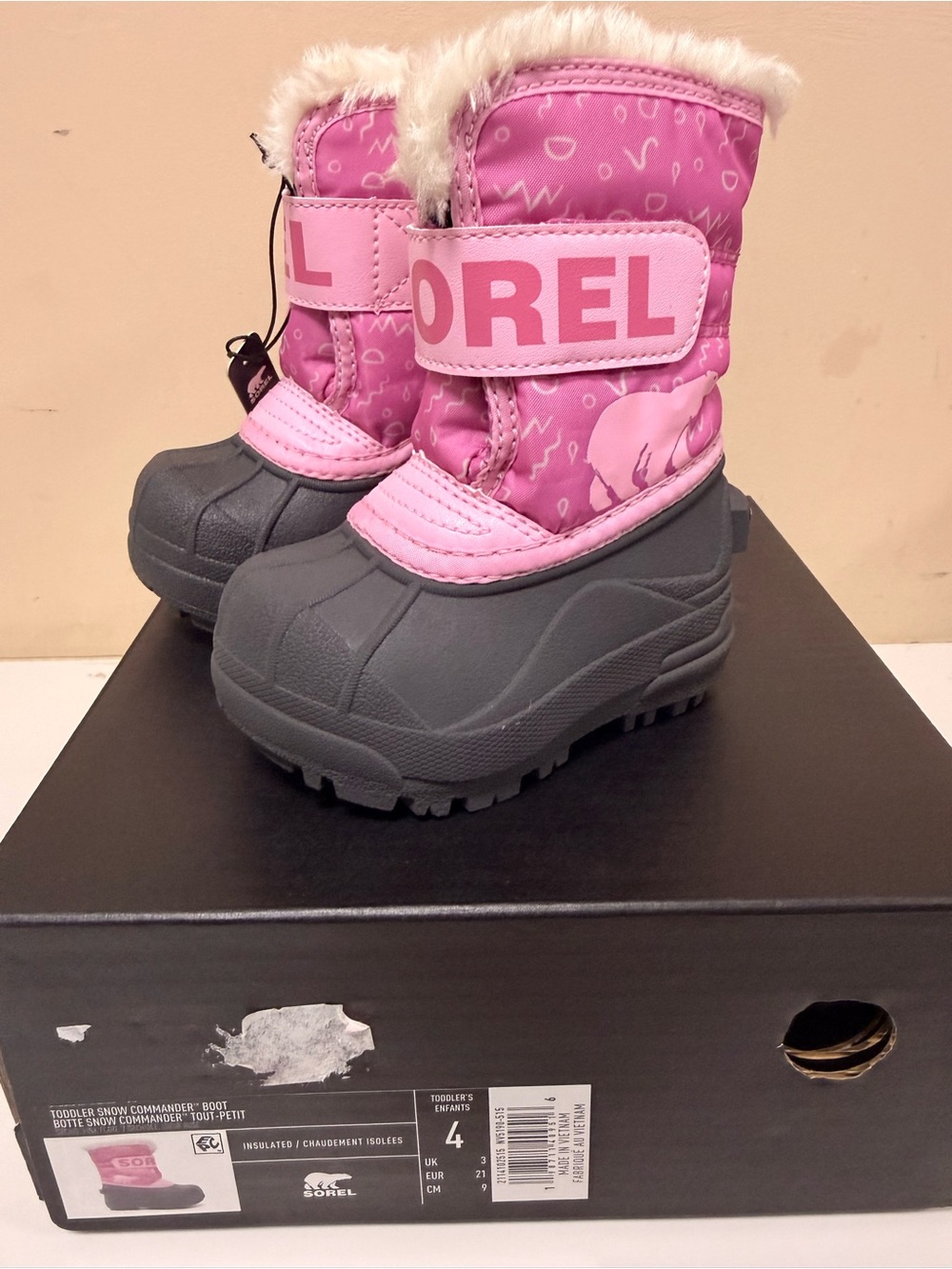 Sorel Toddler Pink Snow Boots - Insulated Winter Footwear